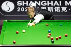 (SP)CHINA-SHANGHAI-SNOOKER-SHANGHAI MASTERS 2024(CN)