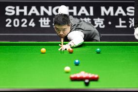 (SP)CHINA-SHANGHAI-SNOOKER-SHANGHAI MASTERS 2024(CN)