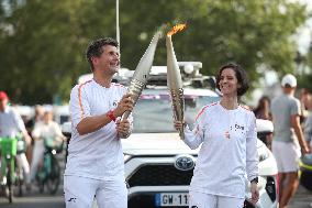 Relais de la flamme des Jeux Olympiques de Paris 2024