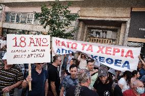 Protest In Athens