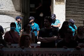 Protest In Athens