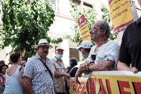 Protest In Athens