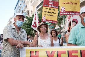 Protest In Athens