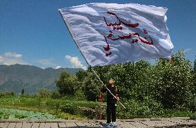 Muharram Procession On Boats In Kashmir