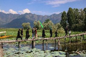 Muharram Procession On Boats In Kashmir