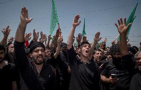 Iran's Shiite Muslims Commemorate The Mourning Day Of Ashoura