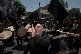 Iran's Shiite Muslims Commemorate The Mourning Day Of Ashoura