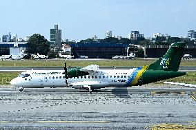 Brazilian Airlines At Congonhas Airport In The State Of São Paulo Brazil.