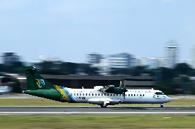 Brazilian Airlines At Congonhas Airport In The State Of São Paulo Brazil.