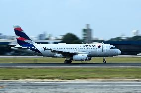 Brazilian Airlines At Congonhas Airport In The State Of São Paulo Brazil.