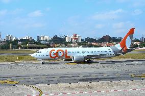 Brazilian Airlines At Congonhas Airport In The State Of São Paulo Brazil.