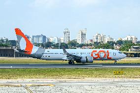 Brazilian Airlines At Congonhas Airport In The State Of São Paulo Brazil.