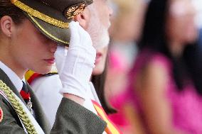 Royals Preside Over The Ceremony Of Delivery Of Royal Dispatches To The New Navy Officers In Marin