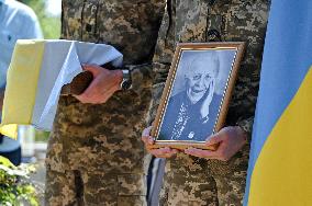 Ashes of UPA commander Yevhen Shtendera buried in Lviv