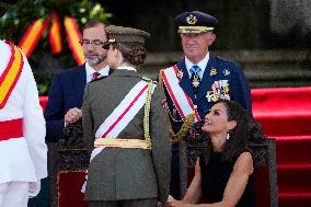 Royals Preside Over The Ceremony Of Delivery Of Royal Dispatches To The New Navy Officers In Marin