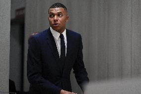 Spanish football La Liga match - Presentation of Real Madrid's new player Kilyan Mbappe