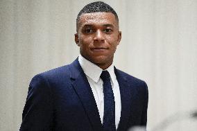 Spanish football La Liga match - Presentation of Real Madrid's new player Kilyan Mbappe