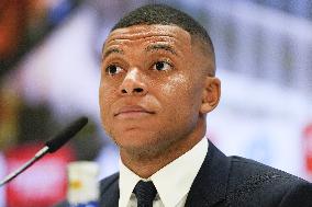 Spanish football La Liga match - Presentation of Real Madrid's new player Kilyan Mbappe