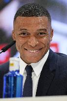 Spanish football La Liga match - Presentation of Real Madrid's new player Kilyan Mbappe