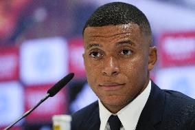 Spanish football La Liga match - Presentation of Real Madrid's new player Kilyan Mbappe