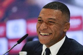 Spanish football La Liga match - Presentation of Real Madrid's new player Kilyan Mbappe