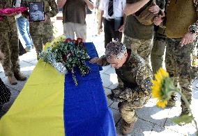 Memorial service for OUN battalion commander Mykola Kokhanivskyi in Kyiv