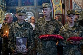 Memorial service for OUN battalion commander Mykola Kokhanivskyi in Kyiv