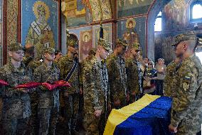 Memorial service for OUN battalion commander Mykola Kokhanivskyi in Kyiv