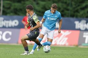 Friendly football match - Napoli vs Anaune Val di Non