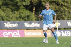 Friendly football match - Napoli vs Anaune Val di Non