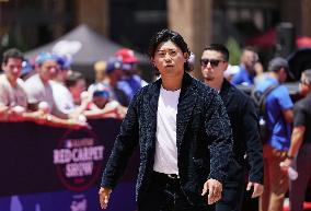 Baseball: All-Star red carpet show