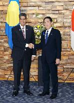 Japan, Palau leaders' talks