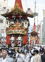 "Yamahoko" parade in Kyoto's Gion Festival