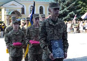 Memorial service for OUN battalion commander Mykola Kokhanivskyi in Kyiv