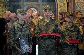 Memorial service for OUN battalion commander Mykola Kokhanivskyi in Kyiv