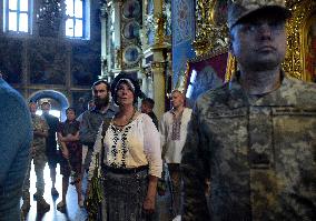 Memorial service for OUN battalion commander Mykola Kokhanivskyi in Kyiv