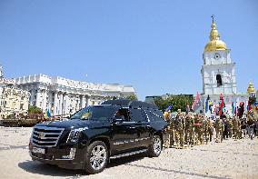 Memorial service for OUN battalion commander Mykola Kokhanivskyi in Kyiv