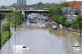 Toronto Reels From Floods After Severe Storms - Canada