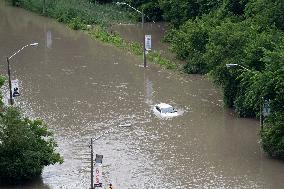 Toronto Reels From Floods After Severe Storms - Canada