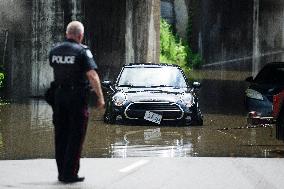 Toronto Reels From Floods After Severe Storms - Canada