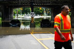 Toronto Reels From Floods After Severe Storms - Canada