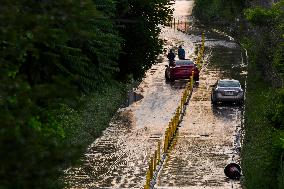 Toronto Reels From Floods After Severe Storms - Canada