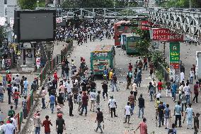 Deadly Unrest Over Job Quotas Grips Bangladesh - Dhaka