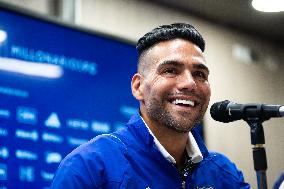 Radamel Falcao is Welcomed to Millonarios F.C