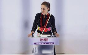 Claudia Sheinbaum, Mexico's Virtual President-elect, Announces Pension For Women From 60 To 64 Years Old