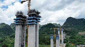 Tongmuhe Bridge Construction in Liuzhou