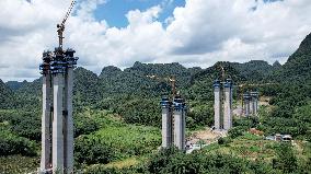 Tongmuhe Bridge Construction in Liuzhou