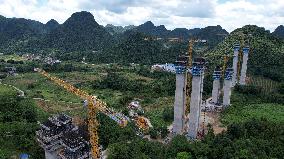 Tongmuhe Bridge Construction in Liuzhou