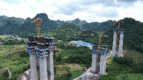 Tongmuhe Bridge Construction in Liuzhou