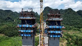 Tongmuhe Bridge Construction in Liuzhou